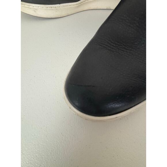 Sofft Black Leather Ankle Boot Somer Chelsea Sneakers Size 11 - Picture 8 of 10